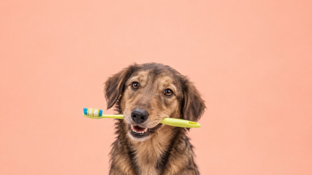 Nunca le he lavado los dientes a mi perro. ¿Y ahora qué?